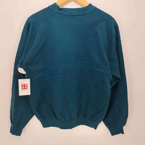 SUNSHINE 80-90S USA製 プリント ラグラン プルオーバースウェット メンズ import:XL