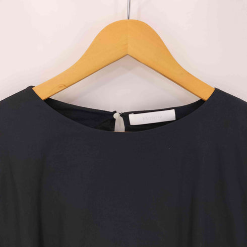 マーレット Merlette 21AW BYWARD バイワード クルーネック ティアードギャザーワンピース レディース
