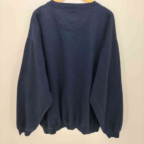 PEBBLE BEACH 90-00S ワンポイント刺繍 サーマル スウェット メンズ