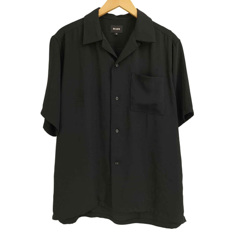 ビームス BEAMS ウォッシャブル オープンカラー シャツ メンズ