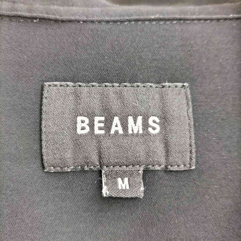 ビームス BEAMS ウォッシャブル オープンカラー シャツ メンズ