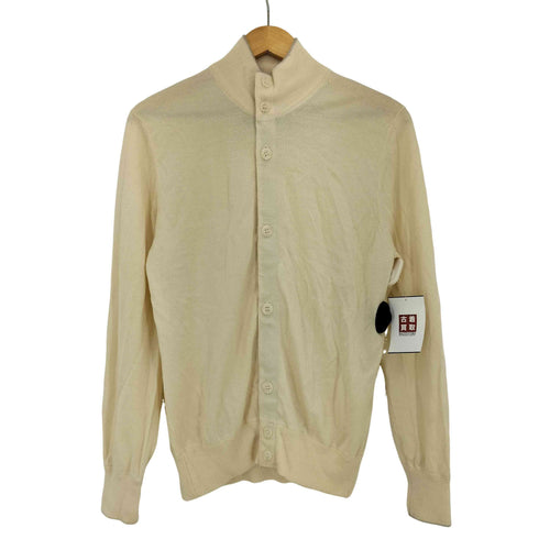 DORIANI CASHMERE イタリア製 シルクカシミヤ混 ハイネック カーディガン メンズ 50