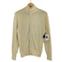 DORIANI CASHMERE イタリア製 シルクカシミヤ混 ハイネック カーディガン メンズ 50