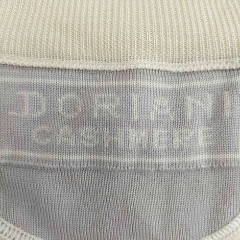 DORIANI CASHMERE イタリア製 シルクカシミヤ混 ハイネック カーディガン メンズ 50