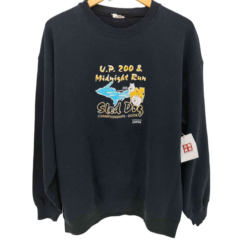 フルーツオブザルーム FRUIT OF THE LOOM プリント プルオーバースウェット メンズ