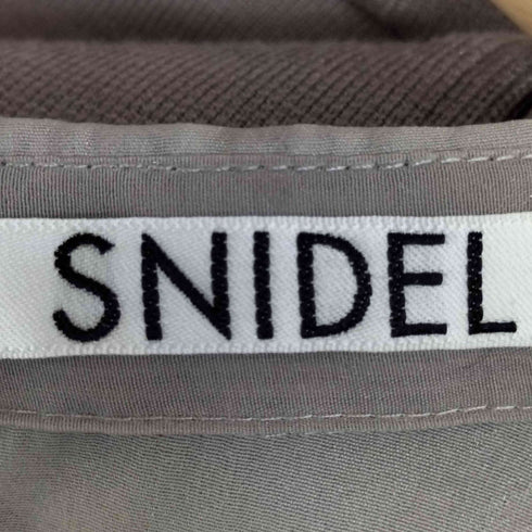スナイデル snidel オーバーシャツドッキングニットワンピ レディース JPN:0