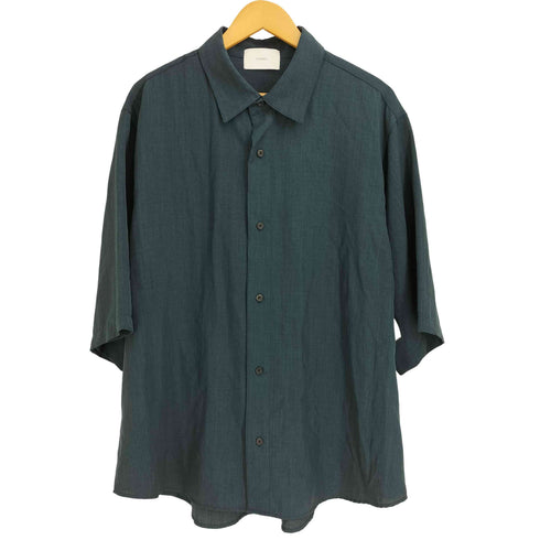 リメール remer loose synthetic linen over shirt ルーズシンセティックリネンオーバーシャツ メンズ M