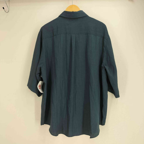リメール remer loose synthetic linen over shirt ルーズシンセティックリネンオーバーシャツ メンズ M