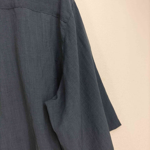 リメール remer loose synthetic linen over shirt ルーズシンセティックリネンオーバーシャツ メンズ M