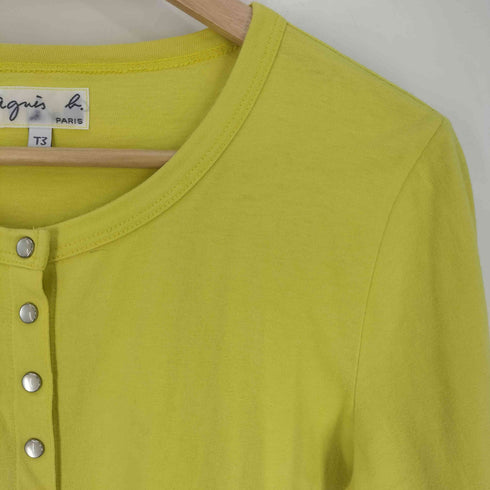 アニエスベー agnes b. コットン カーディガン レディース T3