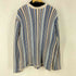 ザラ ZARA STRIPED JACQUARD SWEATER メンズ import:L
