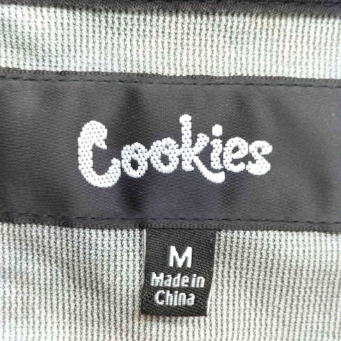 Cookies サイドライン 止水ジップ ナイロン マウンテンパーカー メンズ import:M