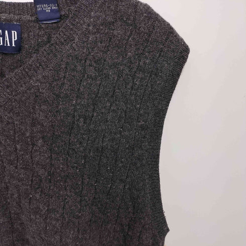 ギャップ Gap 90s 紺タグ OLDGAP Vネックベスト メンズ M