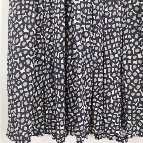 マックスマーラ MAX MARA イタリア製 白タグ 素材切替 フロントプリーツ ワンピース レディース 38