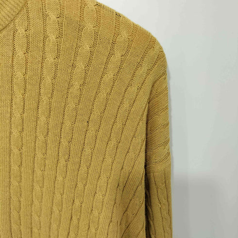 ギャップ Gap 90s 白タグ OLDGAP ケーブルニットセーター メンズ M