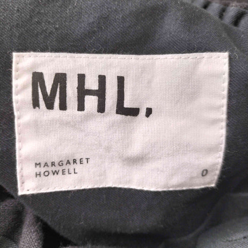 エムエイチエル MHL. 23ss WORN LINEN COTTON DRILL レディース 0
