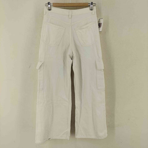 コス COS デニムカーゴパンツ WIDE LEG MID RISE レディース US:24