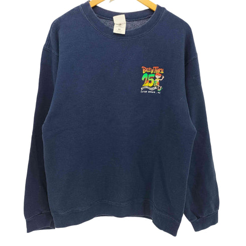 フルーツオブザルーム FRUIT OF THE LOOM 90-00s ヘビーコットン キャラクター両面プリント プルオーバースウェット メンズ import:M