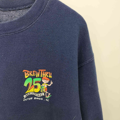 フルーツオブザルーム FRUIT OF THE LOOM 90-00s ヘビーコットン キャラクター両面プリント プルオーバースウェット メンズ import:M
