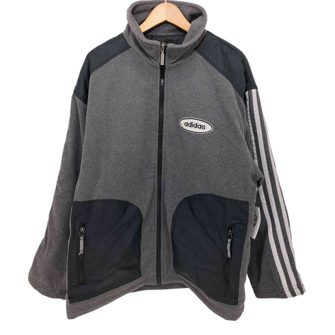 アディダス adidas 90s スリーストライプ フリースジャケット メンズ