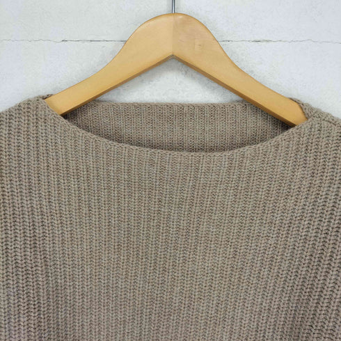 ビューティーアンドユースユナイテッドアローズ BEAUTY & YOUTH UNITED ARROWS コットンウールブレンド フレアスリーブ ショートニット プルオーバー レディース