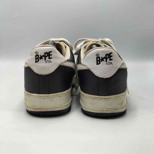 アベイシングエイプ BAPE by A BATHING APE BAPE STA レザー ローカット スニーカー メンズ JPN:28