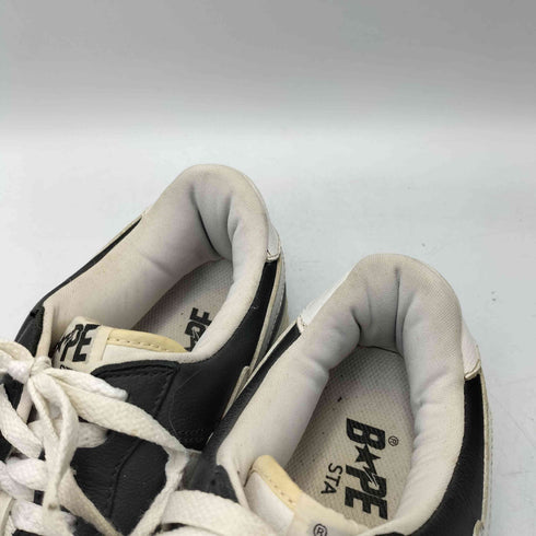 アベイシングエイプ BAPE by A BATHING APE BAPE STA レザー ローカット スニーカー メンズ JPN:28