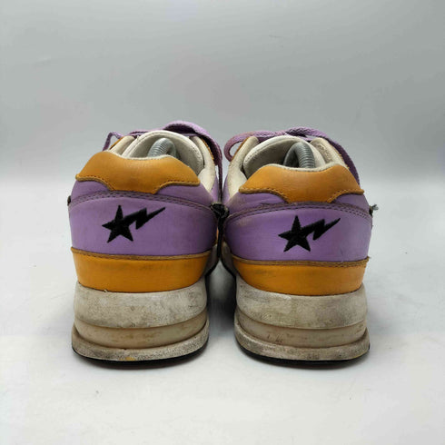アベイシングエイプ BAPE by A BATHING APE BAPE STA レザー ローカット スニーカー メンズ JPN:27