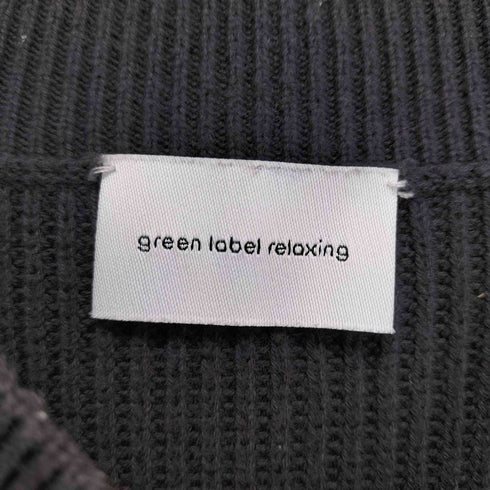 ユナイテッドアローズグリーンレーベルリラクシング UNITED ARROWS green label relaxing サイドオープンコットンニット レディース
