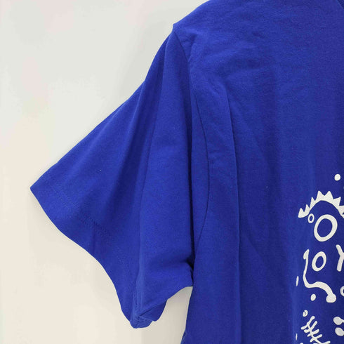 発砲プリント アートプリントTシャツ メンズ JPN:M