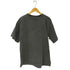 ホーボー hobo COTTON HEAVY WEIGHT JERSEY CHARCOAL DYED CREW NECK TEE ヘビーオンス 後染 クルーネックTシャツ メンズ