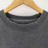 ホーボー hobo COTTON HEAVY WEIGHT JERSEY CHARCOAL DYED CREW NECK TEE ヘビーオンス 後染 クルーネックTシャツ メンズ