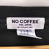 NO COFFEE ロゴ刺繍Tシャツ メンズ JPN:M