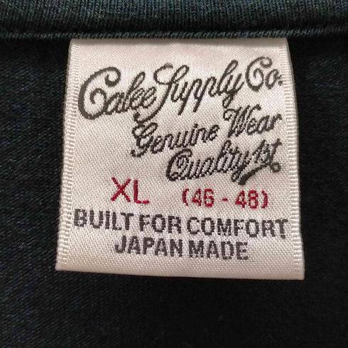 キャリー CALEE プリントクルーネックTシャツ メンズ JPN:XL