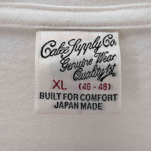 キャリー CALEE 両面プリント 長袖カットソー メンズ JPN:XL