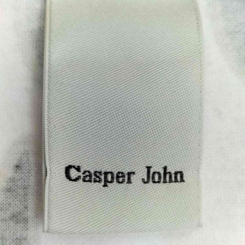 キャスパージョン CASPER JOHN バリアスビッグTシャツ サイケデリックカウ柄 メンズ FREE