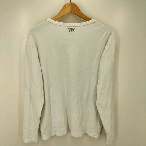 アヴィレックス AVIREX DAILY TRECO CREW-NECK L/S T-SHIRT メンズ import:XL
