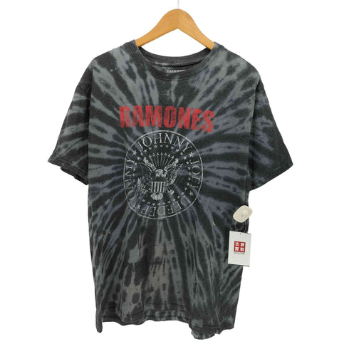 ©2021 フロントプリント タイダイ バンド S/S Tシャツ メンズ import:L