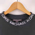 マイケルコース Michael Kors リブ ロゴ クルーネック L/S Tシャツ レディース import:L
