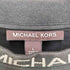 マイケルコース Michael Kors リブ ロゴ クルーネック L/S Tシャツ レディース import:L