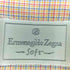 エルメネジルドゼニア Ermenegildo Zegna SOFT ガンクラブ コットン ショートスリーブ ボタンダウンシャツ メンズ import:XL