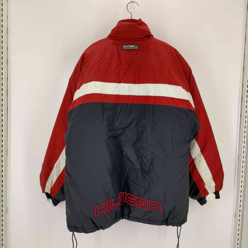 トミーヒルフィガー TOMMY HILFIGER 00S トリコロール中綿ブルゾン メンズ import:L