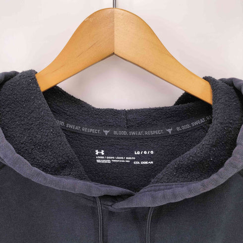 アンダーアーマー UNDER ARMOUR 20AW UAプロジェクトロック チャージドコットン フーディー メンズ import:XL