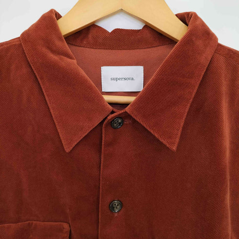 スーパーノヴァ supernova. 19aw CPO shirt jacket Velour twill ベロアツイル CPOシャツジャケット メンズ JPN:M