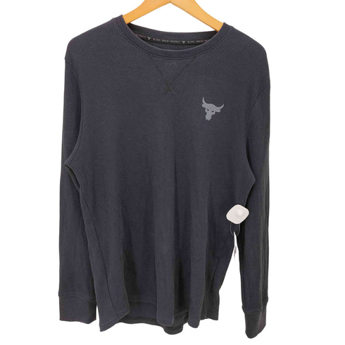 アンダーアーマー UNDER ARMOUR 20AW UA PROJECT ROCK ワッフル クルー メンズ import:M