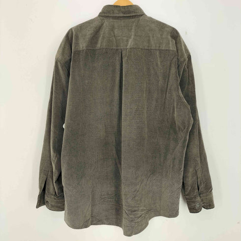 エルメネジルドゼニア Ermenegildo Zegna SOFT 細畝 コーデュロイ シャツ メンズ import:XL
