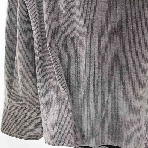 エルメネジルドゼニア Ermenegildo Zegna SOFT 細畝 コーデュロイ シャツ メンズ import:XL