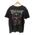 HOT ROCKボディ スカルプリント バンド S/S Tシャツ メンズ import:L