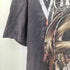HOT ROCKボディ スカルプリント バンド S/S Tシャツ メンズ import:L