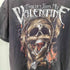 HOT ROCKボディ スカルプリント バンド S/S Tシャツ メンズ import:L